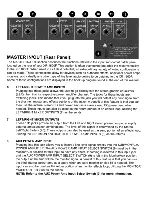 Preview for 6 page of Peavey XR 1600F Operating Manual