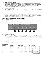 Preview for 8 page of Peavey XR 1600F Operating Manual