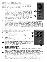 Preview for 13 page of Peavey XR 1600F Operating Manual