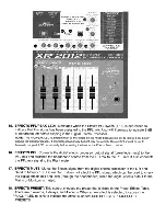 Preview for 10 page of Peavey XR 2012 Owner'S Manual