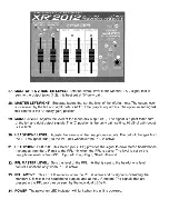 Preview for 12 page of Peavey XR 2012 Owner'S Manual