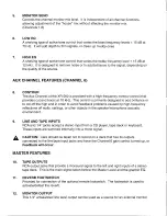 Preview for 4 page of Peavey XR 560 Operating Manual