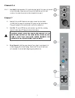 Preview for 7 page of Peavey XR 600G Operation Manual