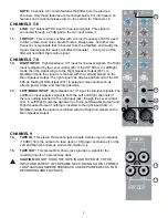 Preview for 5 page of Peavey XR 696 Operating Manual