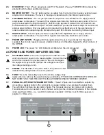 Preview for 8 page of Peavey XR 696 Operating Manual