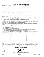 Preview for 16 page of Peavey XRD 680 PLUS Operating Manual