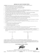 Preview for 16 page of Peavey XRD 680S Operating Manual