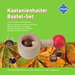 Pebaro Kastanienhalter Bastel-Set Instructions Manual preview