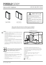 Предварительный просмотр 1 страницы Pebble Grey Grace 300.20.45 Instructions