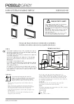 Pebble Grey Leila 500.50.60 Installation Manual preview