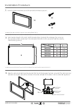 Предварительный просмотр 2 страницы Pebble Grey Leila 500.50.60 Installation Manual