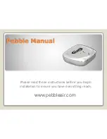 Preview for 1 page of Pebble pebblewifi Manual