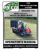 Peco 12621214 Operator'S Manual preview