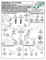 Preview for 17 page of Peco 23131504 Operator'S Manual