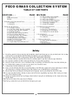 Preview for 2 page of Peco 28621206 Operator'S Manual