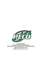 Предварительный просмотр 27 страницы Peco 37131504 Operator'S Manual