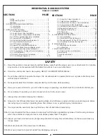 Preview for 2 page of Peco 50031303-54 Operator'S Manual