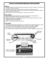 Preview for 21 page of Peco PECO BRUSH BLAZER TBB-3000 Owner'S Manual