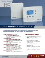 Peco T2500-01 WavePRO Technical Specifications предпросмотр