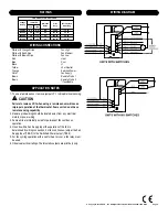 Preview for 2 page of Peco TA155 Installation Instructions