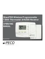 Peco WavePRO K2500-001 Operating Manual предпросмотр