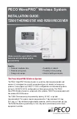 Peco WavePRO R2500 Installation Manual preview