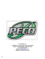 Preview for 20 page of Peco Z Trimmer ZT-3000 Operator'S Manual