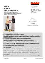 pedalo Reha-Bar S User Manual предпросмотр