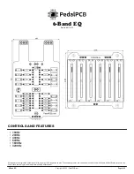 PedalPCB 6-Band EQ Wiring Diagram предпросмотр