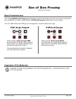 Preview for 3 page of PedalPCB Son of Ben Preamp Quick Start Manual