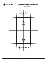 Предварительный просмотр 5 страницы PedalPCB Transcendence Boost Controls And Features