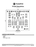 PedalPCB Triad Overdrive Wiring Diagram preview