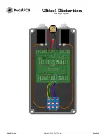 Preview for 5 page of PedalPCB Ultisol Distortion Wiring Diagram