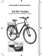 Preview for 1 page of Pedelec BV-F01 Operating Instruction