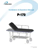 Preview for 1 page of Pedigo P-172 Installation & Operation Manual