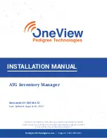 Pedigree Technologies OneView ATG Installation Manual предпросмотр