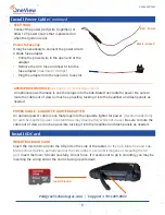 Preview for 5 page of Pedigree Technologies OneView CameraView Installation Manual