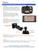 Preview for 8 page of Pedigree Technologies OneView CameraView Installation Manual