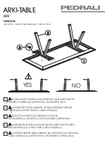 Pedrali ARKI-TABLE ARK Instructions preview