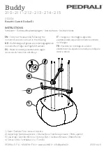 Предварительный просмотр 2 страницы Pedrali Buddy BDT 59X59 Instructions