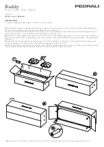 Pedrali Busetti Garuti Redaelli Buddy 218 Instructions preview