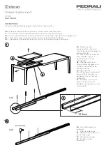 Предварительный просмотр 1 страницы Pedrali Exteso Replacement Instructions