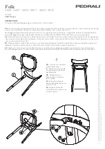 Preview for 1 page of Pedrali Folk 2926 Instructions