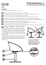 Preview for 1 page of Pedrali Gliss 950 Instructions