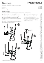 Preview for 1 page of Pedrali Nemea 2825 Manual