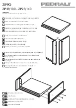 Pedrali ZIPPO ZIP2P/100 Instructions preview