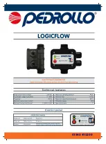 Preview for 1 page of PEDROLLO LOGICFLOW Quick Start Manual