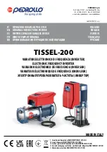 PEDROLLO TISSEL-200 Original Instructions For Use preview