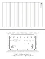 Peebles Originals PO-105 Assembly And Operation Instructions preview