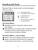 Preview for 10 page of Peek Mobile email device Quick Start Manual